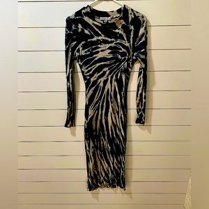 Young Fabulous & Broke - “Dax” Indigo midi dress